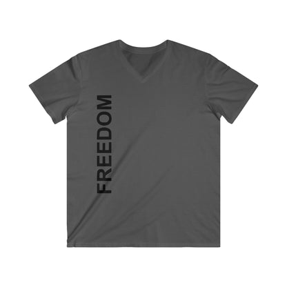 Custom Fitted V-Neck Short Sleeve Tee