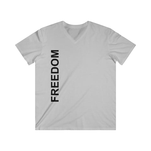Custom Fitted V-Neck Short Sleeve Tee
