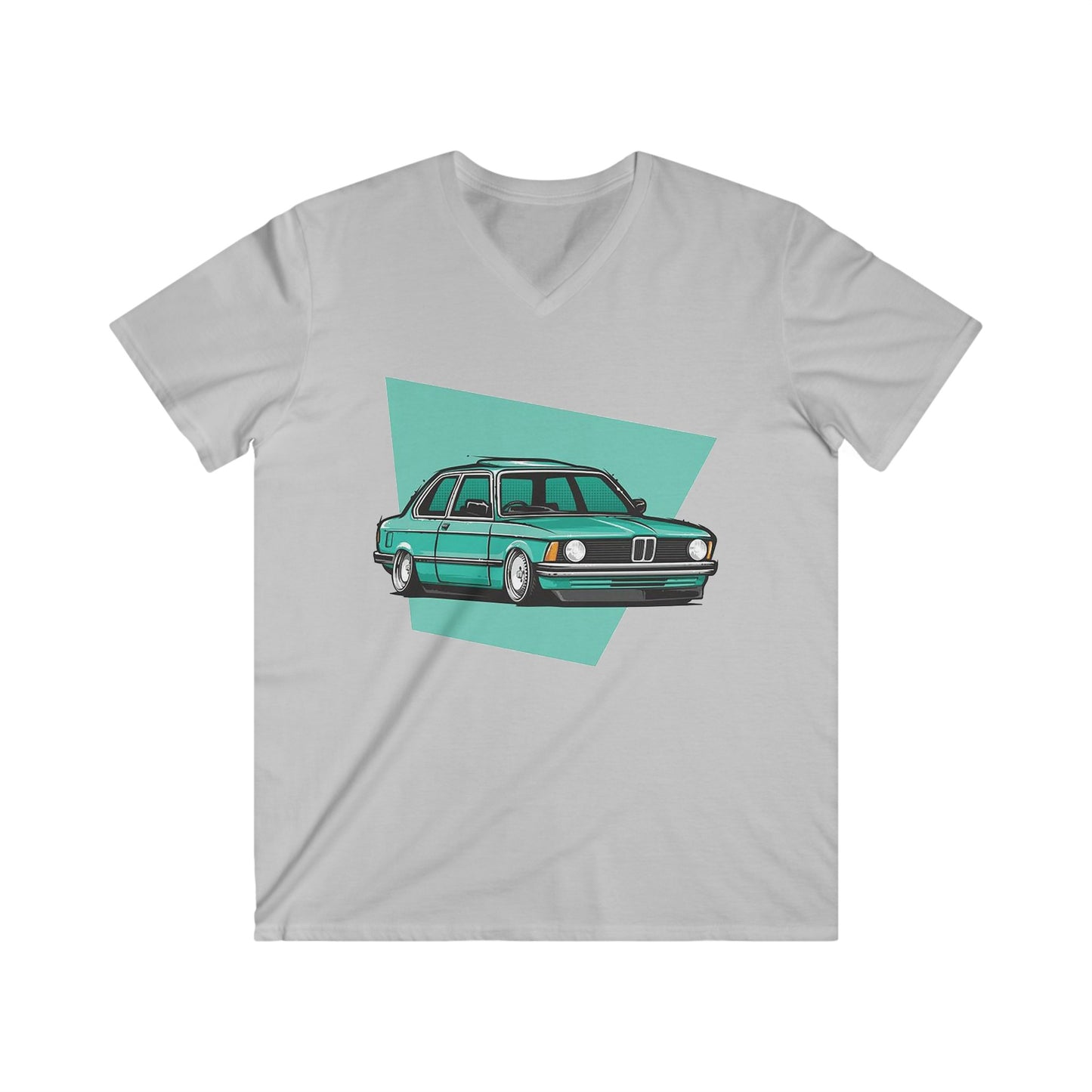 BMW Fitted V-Neck Short Sleeve Tee