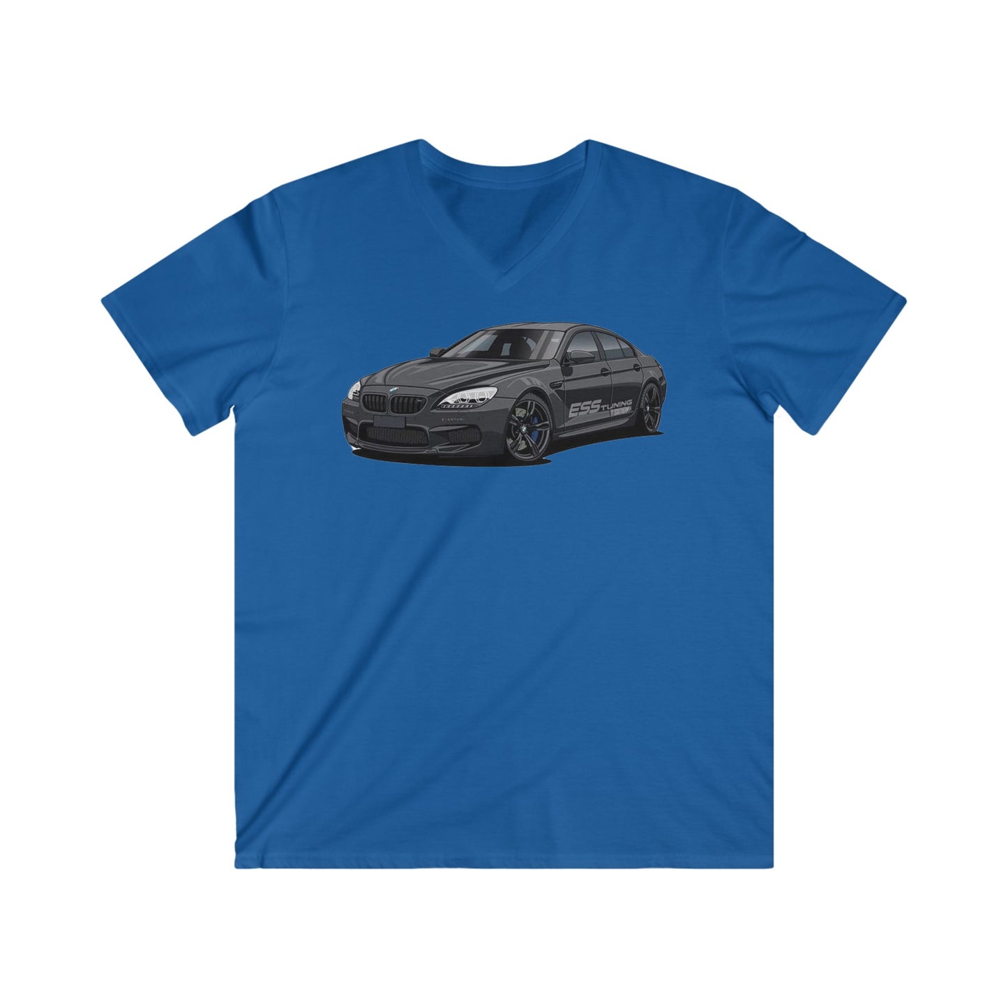 BMW Fitted V-Neck Short Sleeve Tee
