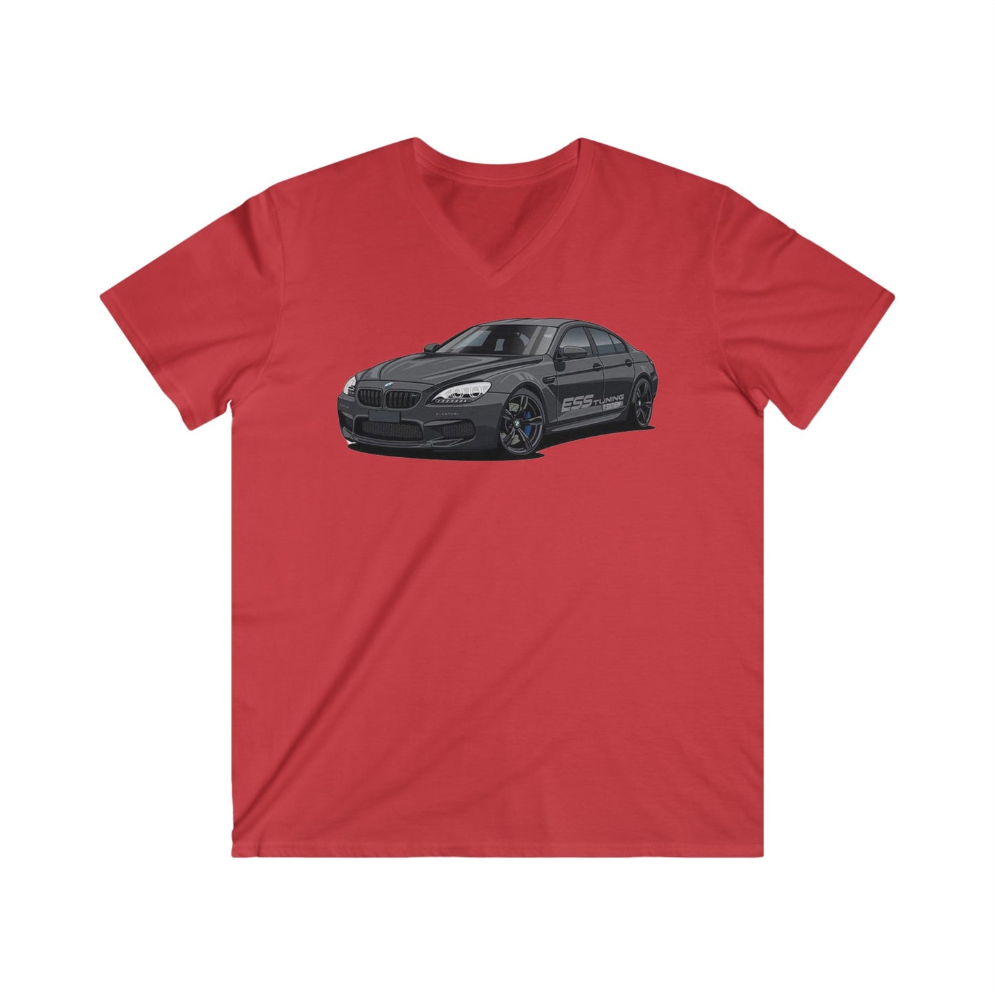BMW Fitted V-Neck Short Sleeve Tee