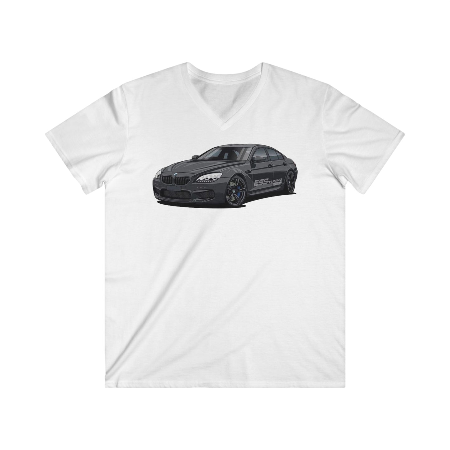 BMW Fitted V-Neck Short Sleeve Tee