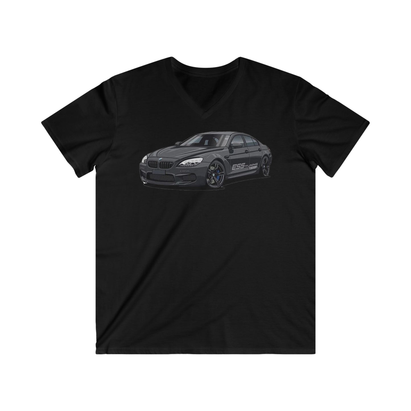 BMW Fitted V-Neck Short Sleeve Tee