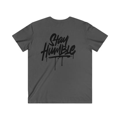 Custom Fitted V-Neck Short Sleeve Tee