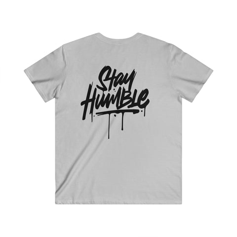 Custom Fitted V-Neck Short Sleeve Tee