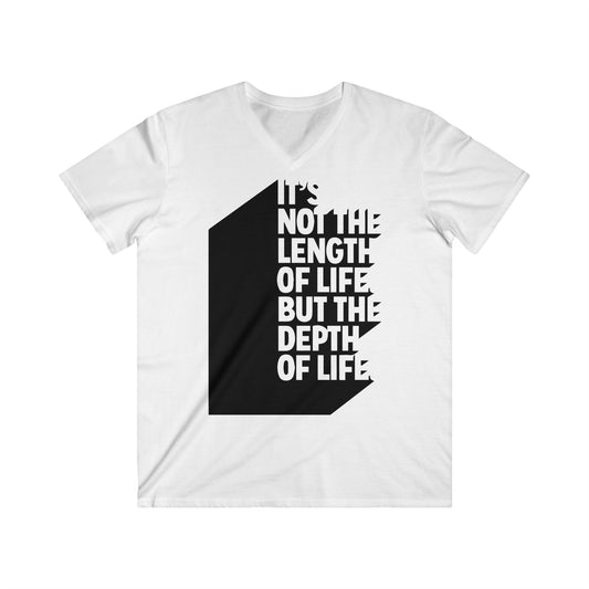 Its not Fitted V-Neck Short Sleeve Tee