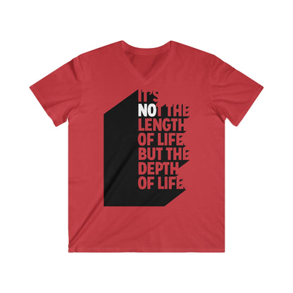 Its not Fitted V-Neck Short Sleeve Tee