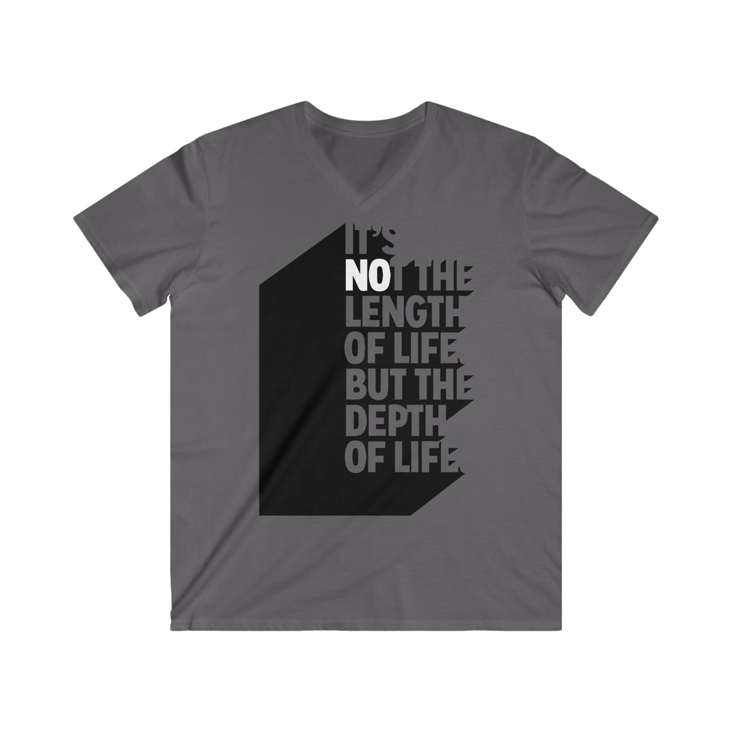 Its not Fitted V-Neck Short Sleeve Tee