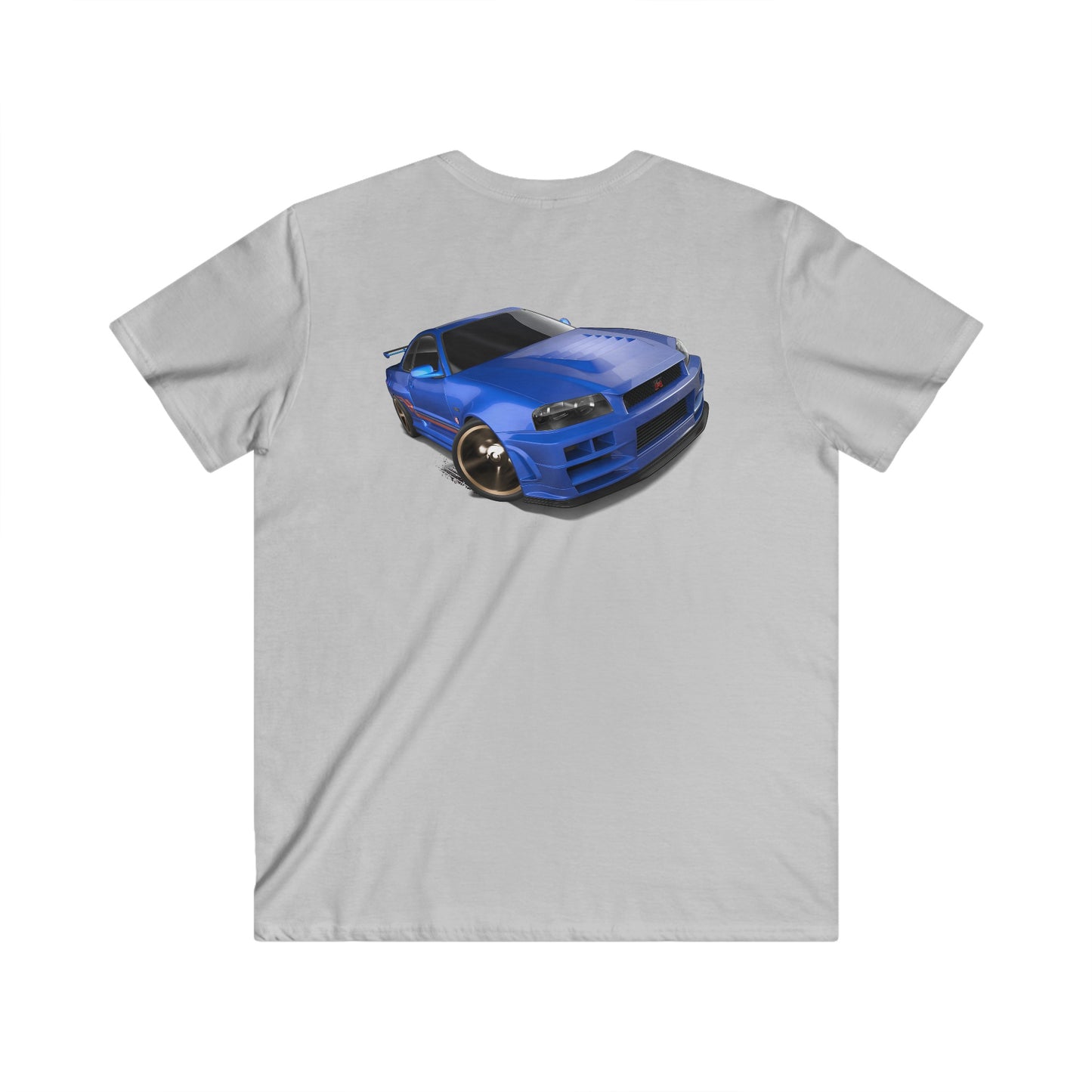 Nissan  Fitted V-Neck Short Sleeve Tee