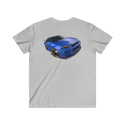 Nissan  Fitted V-Neck Short Sleeve Tee
