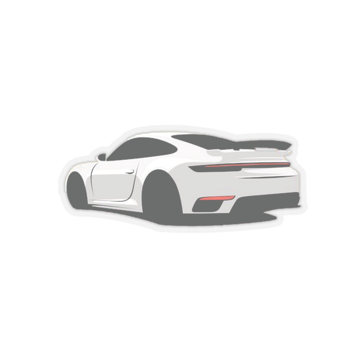 Porsche Kiss-Cut Stickers