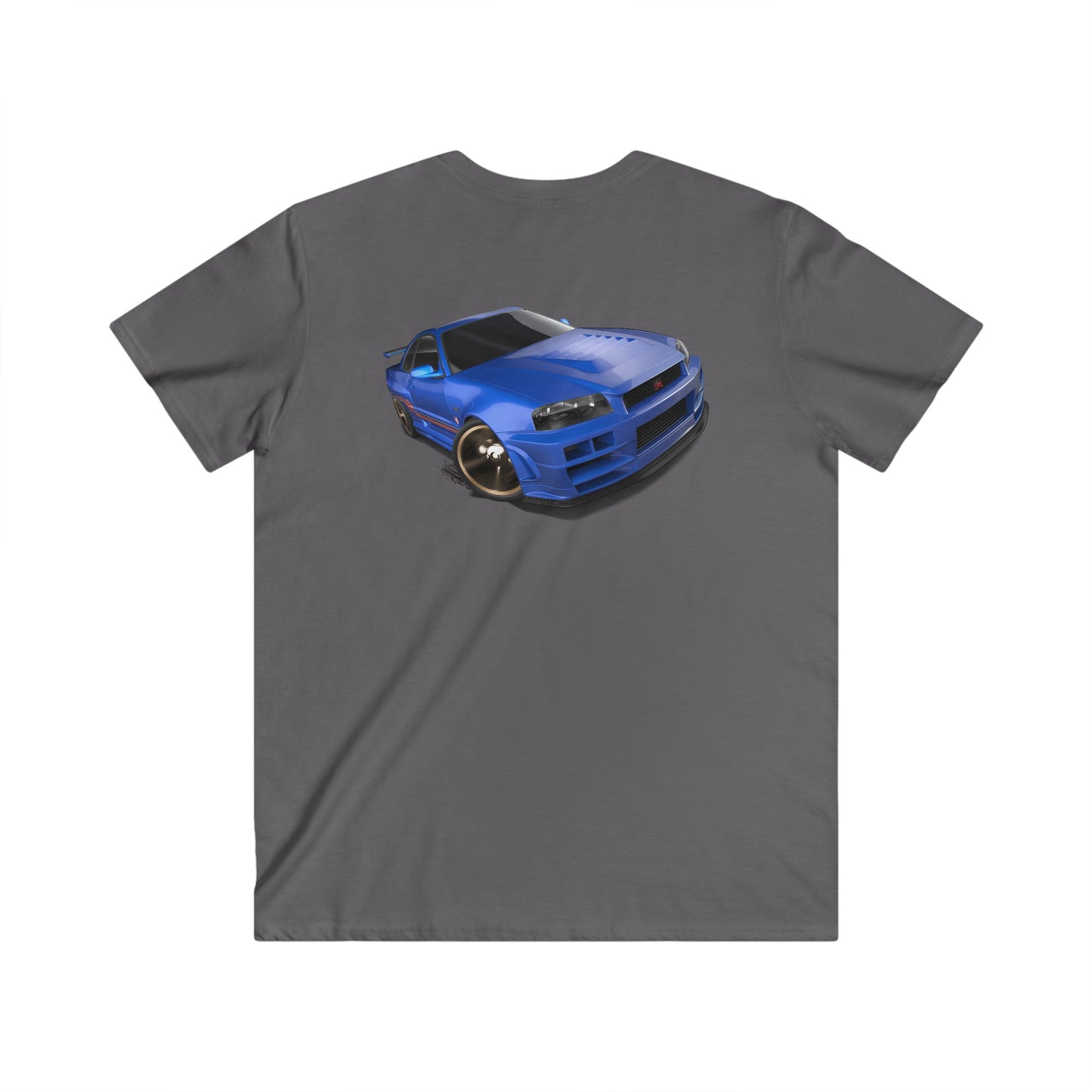 Nissan  Fitted V-Neck Short Sleeve Tee