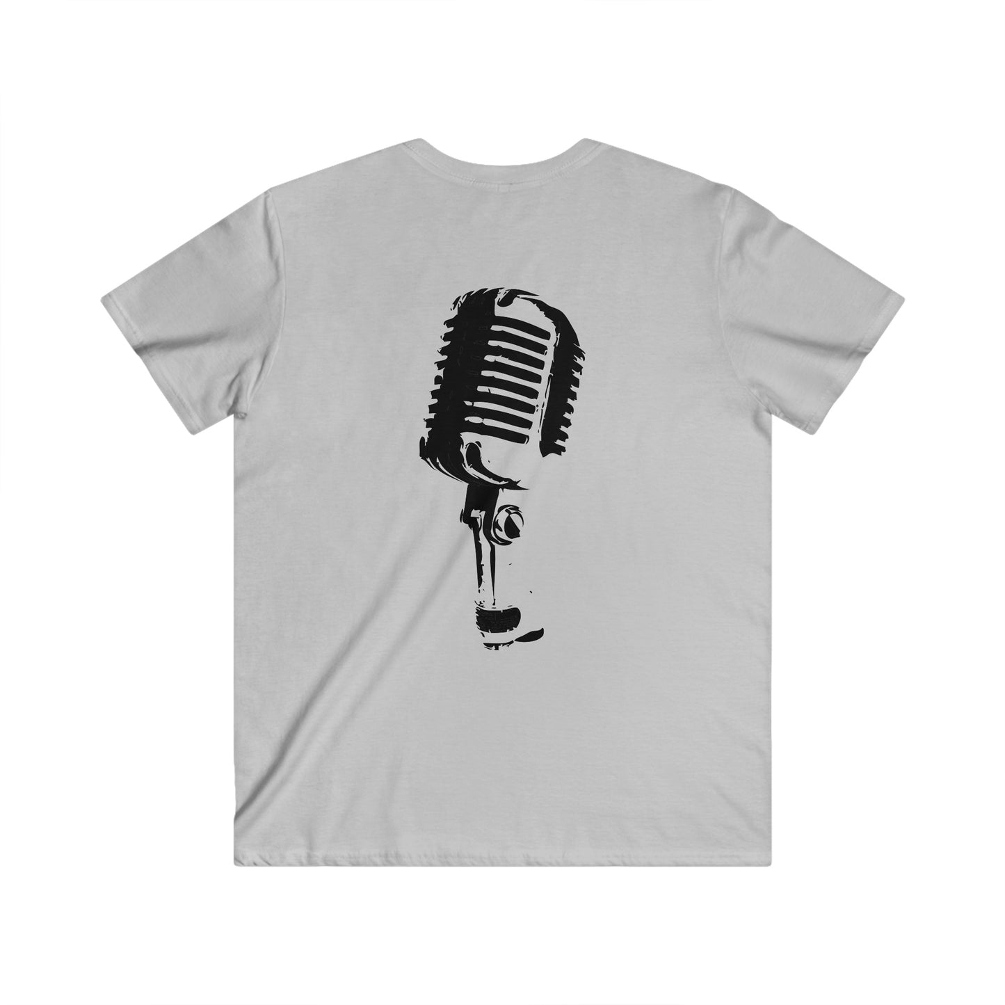 Custom Fitted V-Neck Short Sleeve Tee