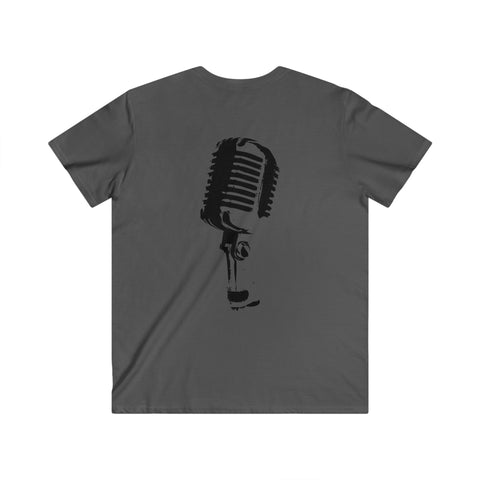 Custom Fitted V-Neck Short Sleeve Tee