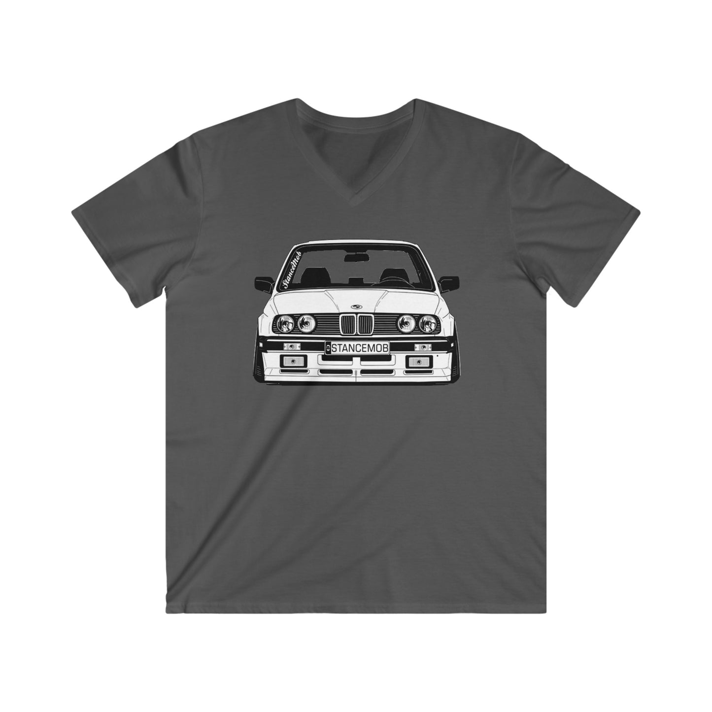 BMW Fitted V-Neck Short Sleeve Tee