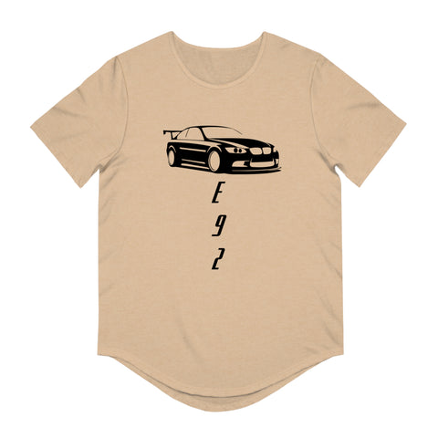 Men's Jersey Curved Hem Tee