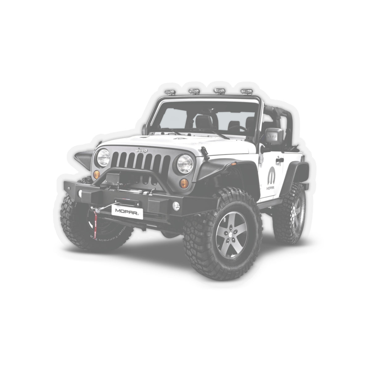 Jeep Kiss-Cut Stickers