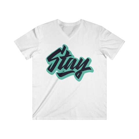 Custom Fitted V-Neck Short Sleeve Tee