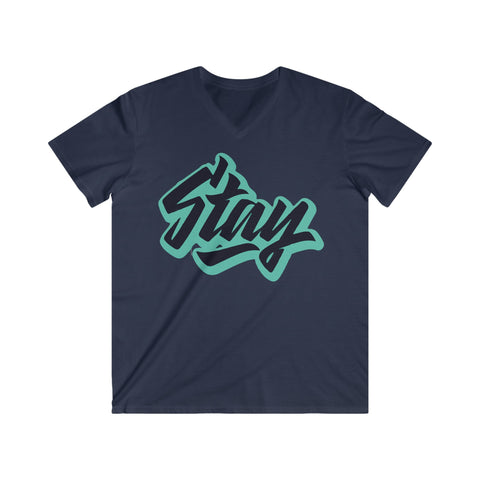 Custom Fitted V-Neck Short Sleeve Tee