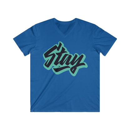 Custom Fitted V-Neck Short Sleeve Tee