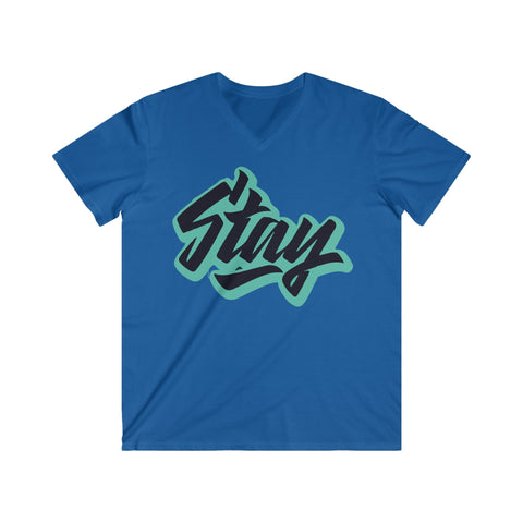 Custom Fitted V-Neck Short Sleeve Tee