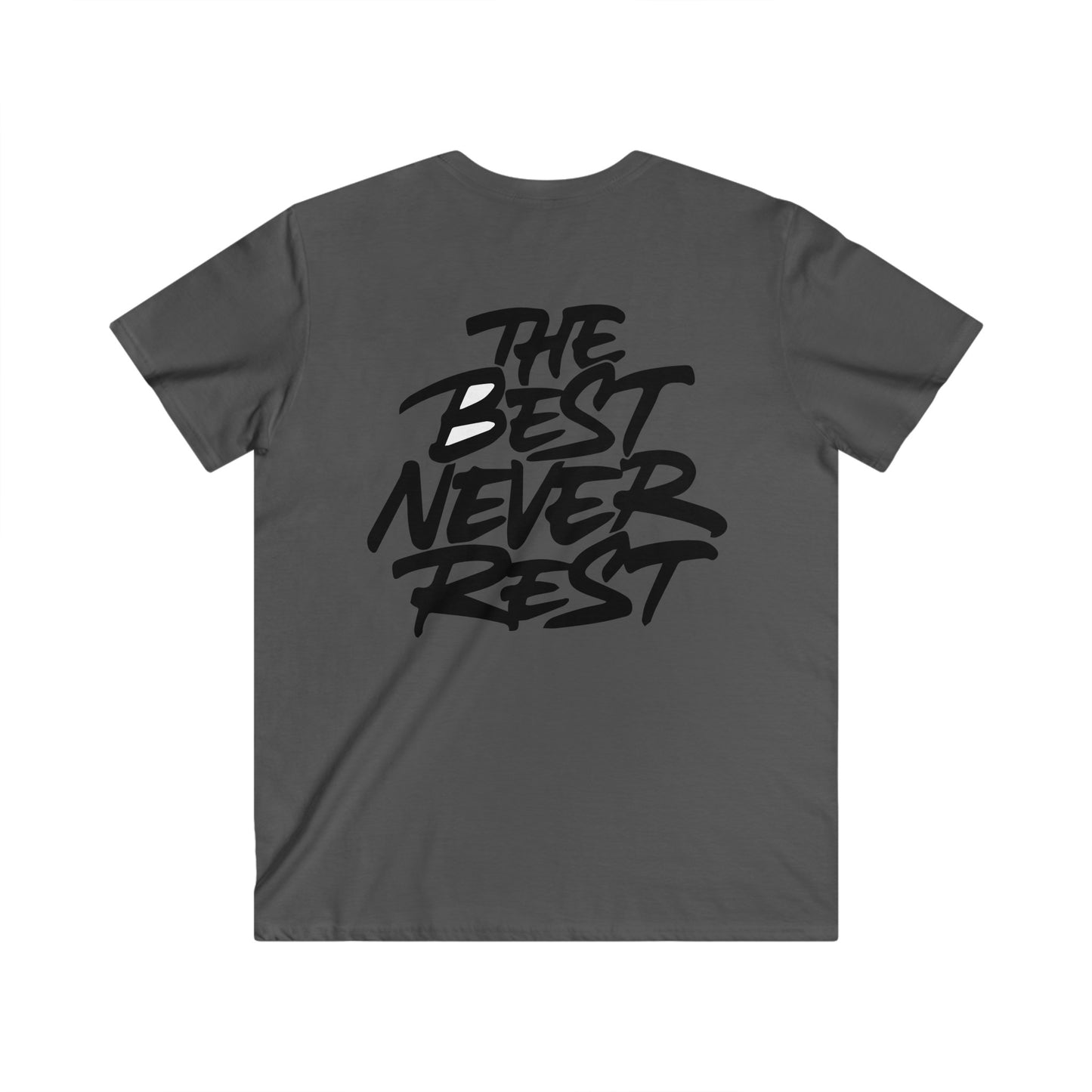 Custom Fitted V-Neck Short Sleeve Tee