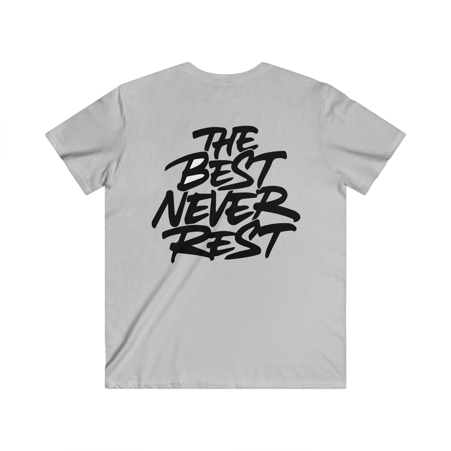 Custom Fitted V-Neck Short Sleeve Tee