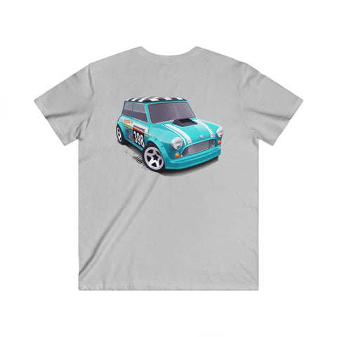 Mini  Fitted V-Neck Short Sleeve Tee