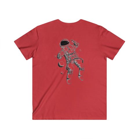 Custom Fitted V-Neck Short Sleeve Tee