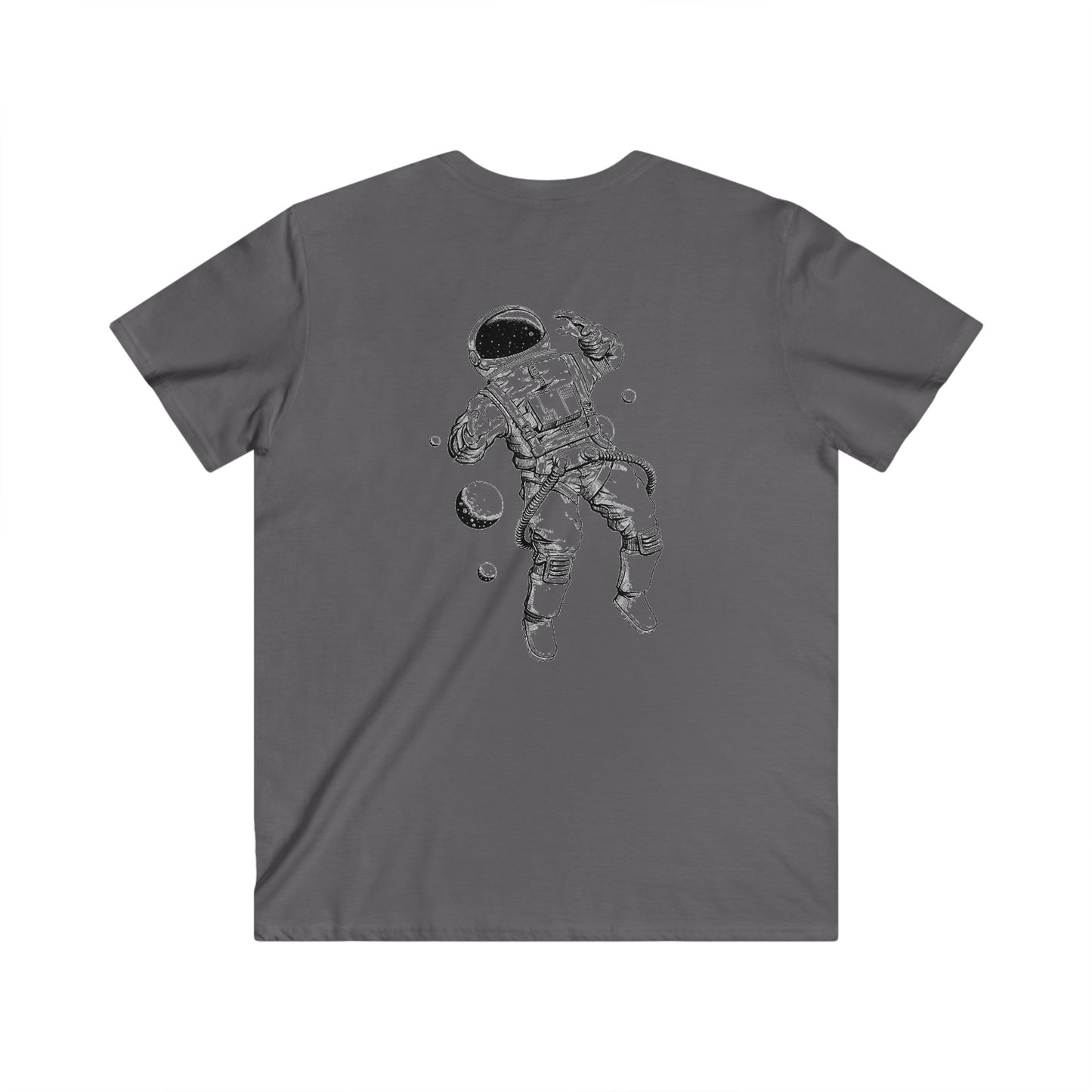 Custom Fitted V-Neck Short Sleeve Tee