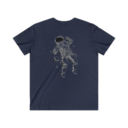 Custom Fitted V-Neck Short Sleeve Tee