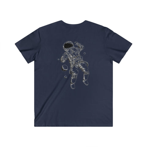 Custom Fitted V-Neck Short Sleeve Tee