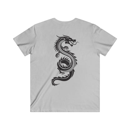 Custom Fitted V-Neck Short Sleeve Tee