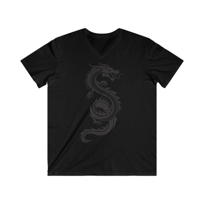 Custom Fitted V-Neck Short Sleeve Tee