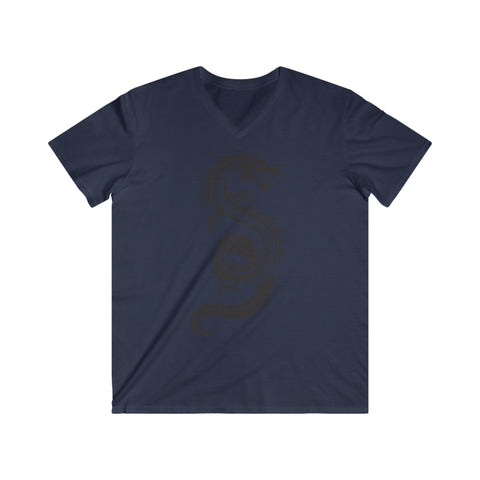 Custom Fitted V-Neck Short Sleeve Tee