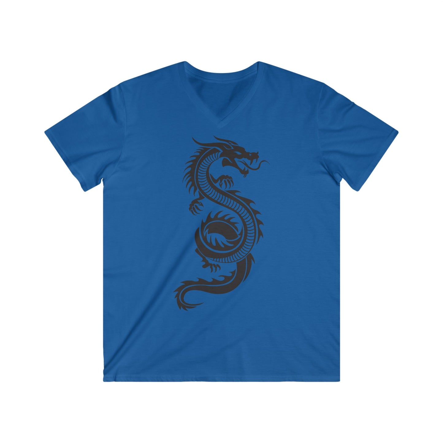 Custom Fitted V-Neck Short Sleeve Tee