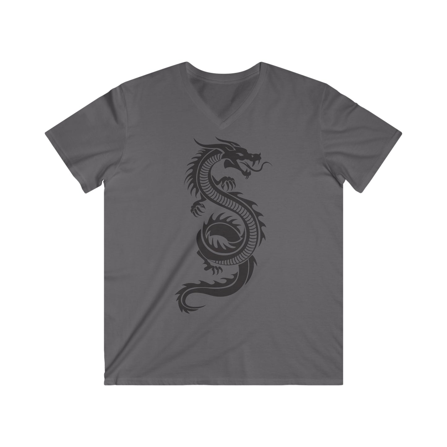 Custom Fitted V-Neck Short Sleeve Tee