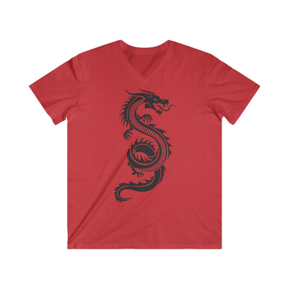 Custom Fitted V-Neck Short Sleeve Tee