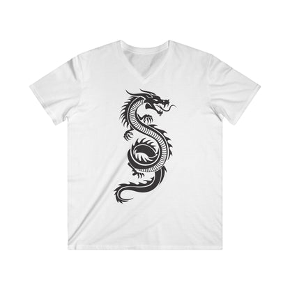 Custom Fitted V-Neck Short Sleeve Tee