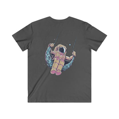 Custom Fitted V-Neck Short Sleeve Tee