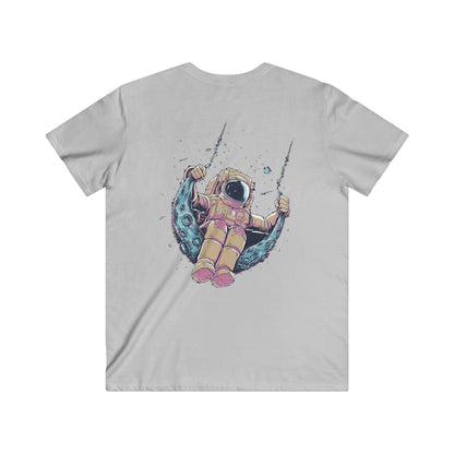 Custom Fitted V-Neck Short Sleeve Tee