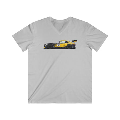 Mercedes Fitted V-Neck Short Sleeve Tee