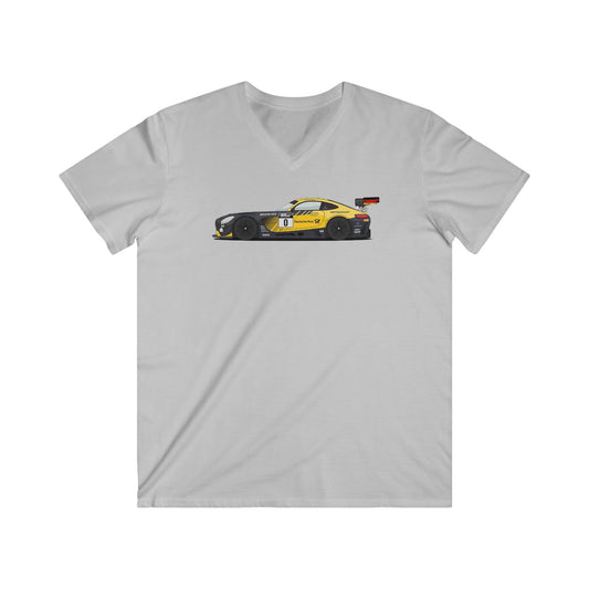 Mercedes Fitted V-Neck Short Sleeve Tee