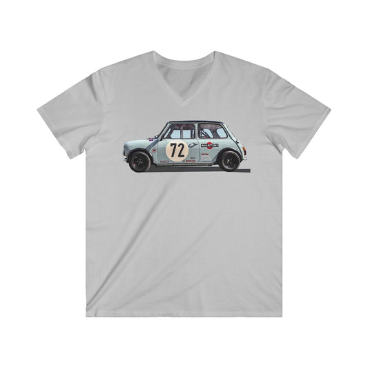 Mini Fitted V-Neck Short Sleeve Tee