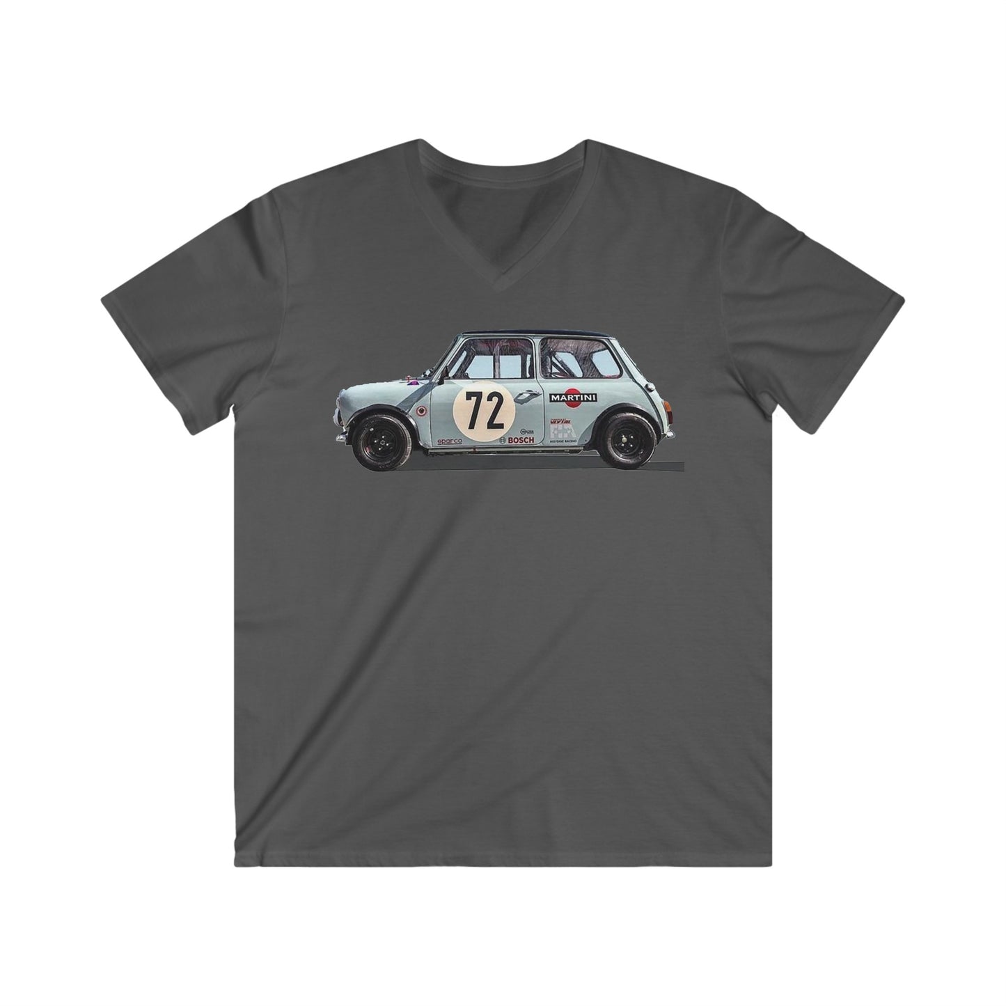 Mini Fitted V-Neck Short Sleeve Tee