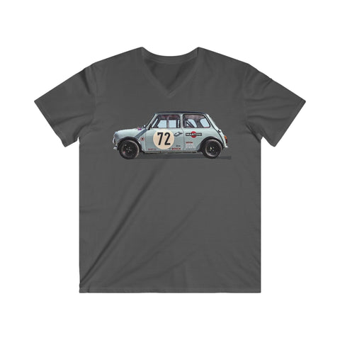 Mini Fitted V-Neck Short Sleeve Tee