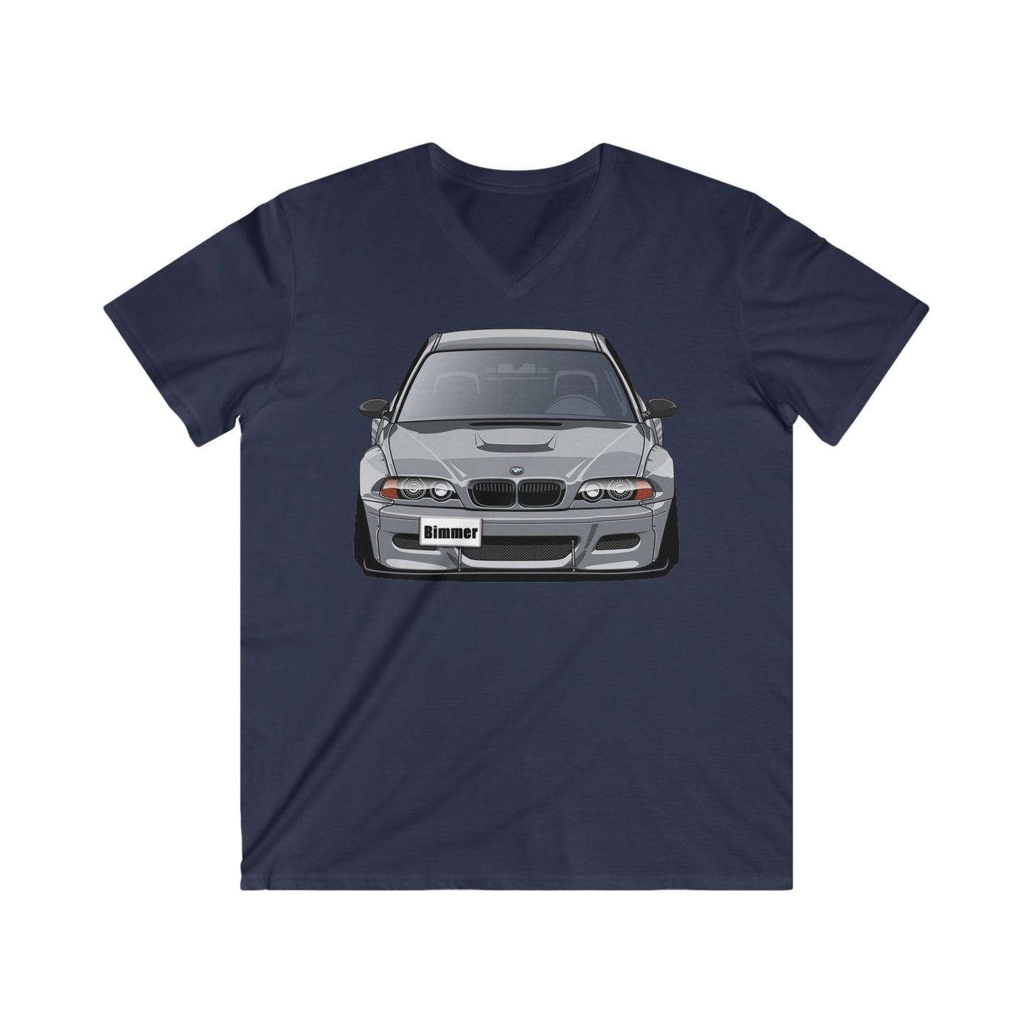BMW Fitted V-Neck Short Sleeve Tee