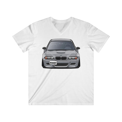 BMW Fitted V-Neck Short Sleeve Tee