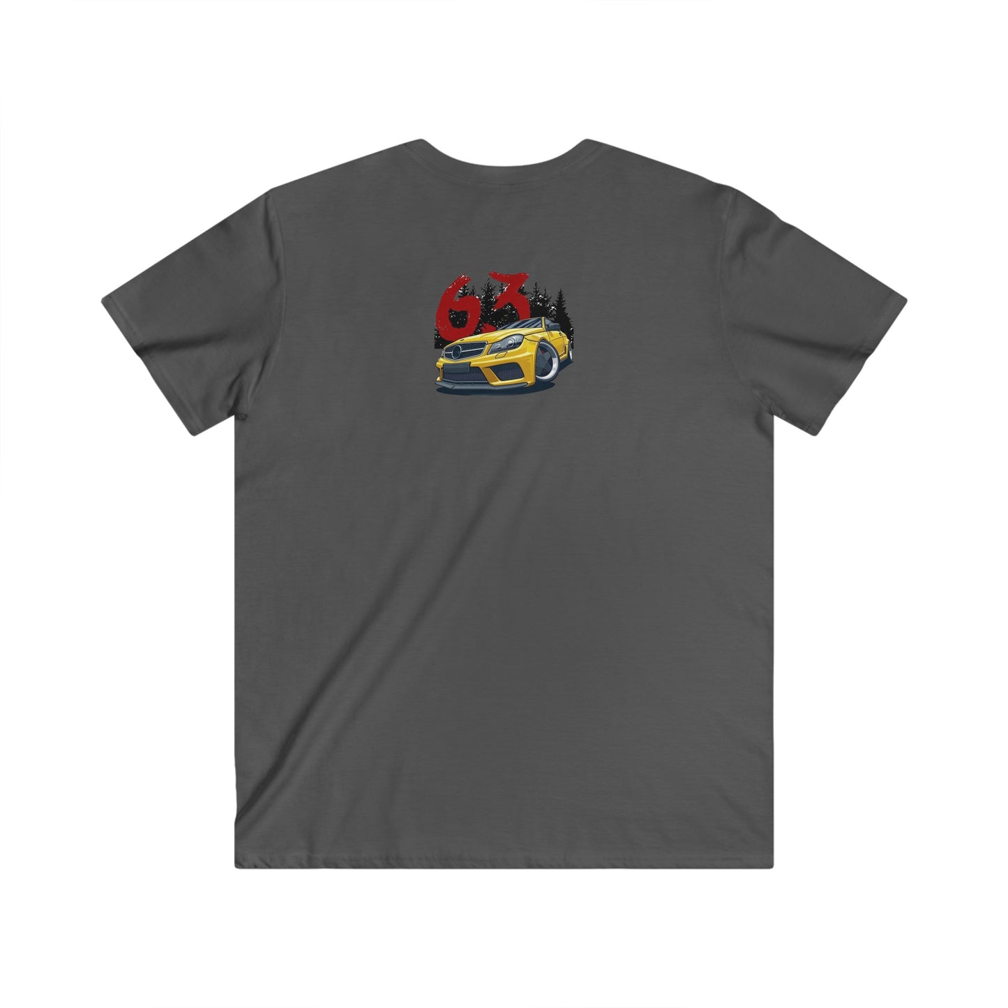 Mercedes Fitted V-Neck Short Sleeve Tee