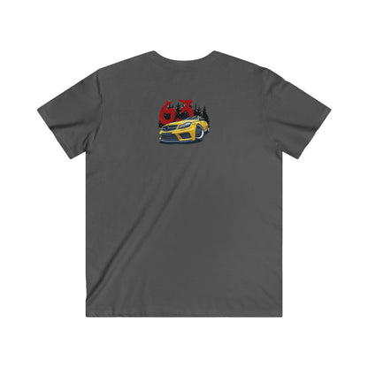 Mercedes Fitted V-Neck Short Sleeve Tee